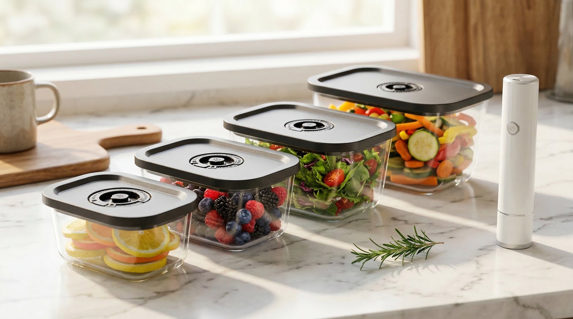 -20℃〜560℃対応の耐熱ガラス×ワンタッチ真空。プレミアムキッチンブランド「STOQ」がMakuakeで先行販売開始