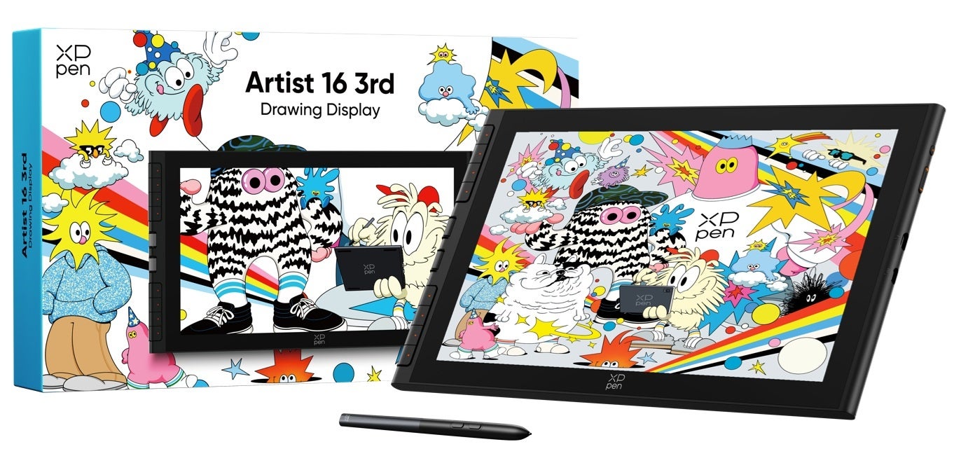 XPPen Artist 3rd(サード)シリーズより新サイズ液晶ペンタブレットが登場!!「Artist 16 3rd(サード)」