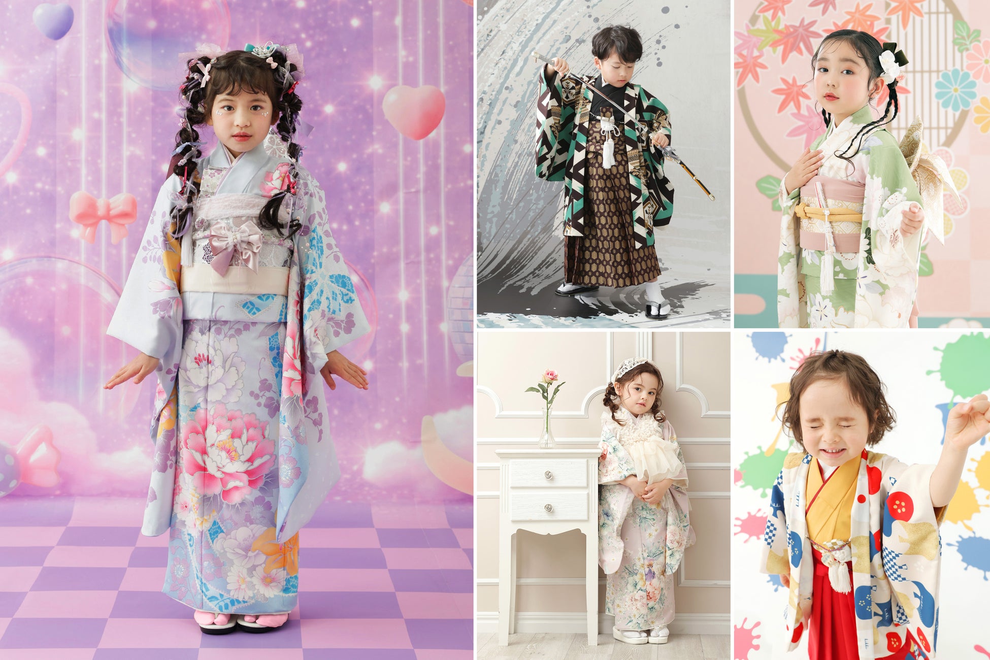 フォトスタジオタートル、4/18（土）より2026年七五三の新作衣装の先行展示＆相談会開催