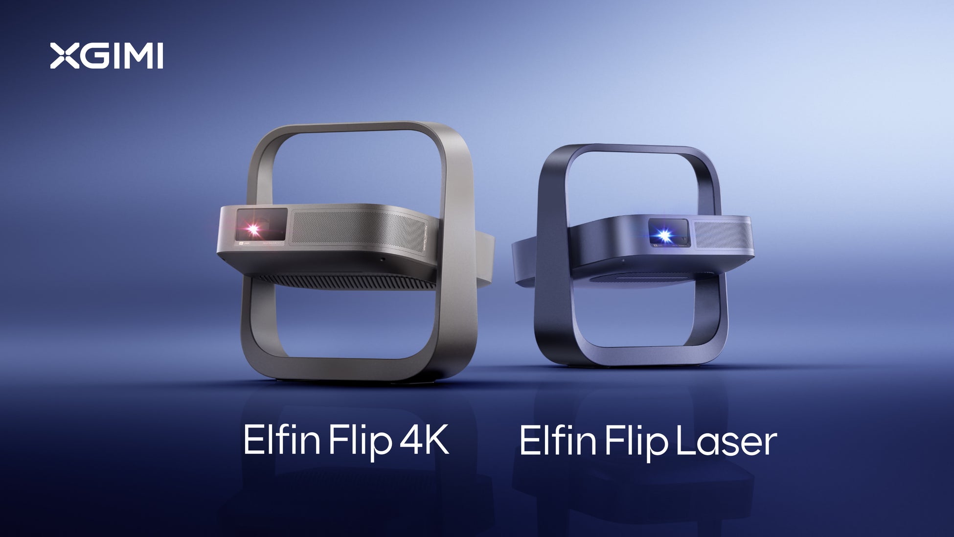 XGIMI、「Elfinシリーズ」上位モデルの新製品「Elfin Flip 4K」、「Elfin Flip Laser」を4月23日（木） より『Makuake』で先行販売開始
