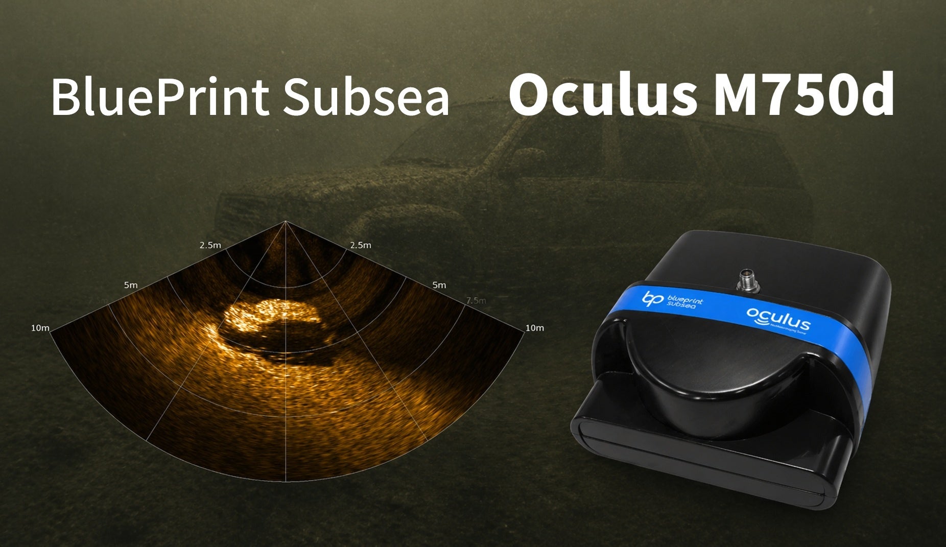水中を可視化するマルチビームソナー「Oculus M750d」を特別価格で！　通常50万円→30万円で導入検証を支援するキャンペーンを開始