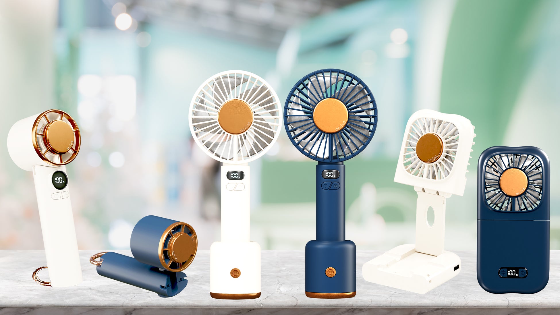 “触れた瞬間ひんやり”ペルチェ冷却プレート搭載。上質デザインのハンディファン「リッチファンシリーズ」3機種を発売