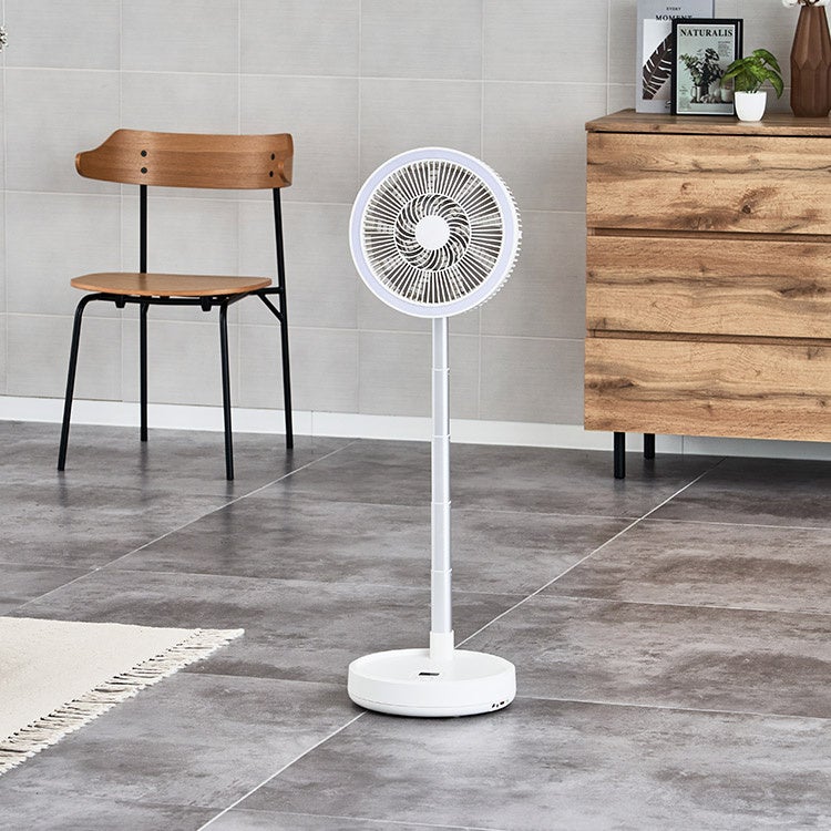 約5万台売れた「折りたたみコードレスリビングファン首振り機能付」に待望のラージサイズが新登場！防災用アイテムとしても使える便利な1台をLife on Productsより新発売