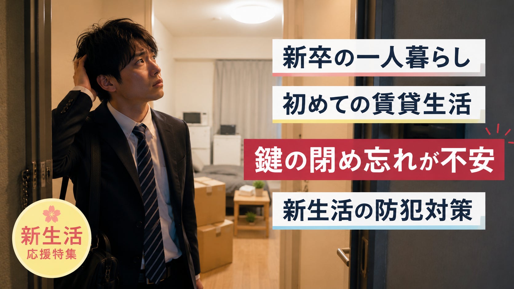 一人暮らし・新生活の防犯対策に関心高まる——Chatlock、防犯コンテンツ特集を公開