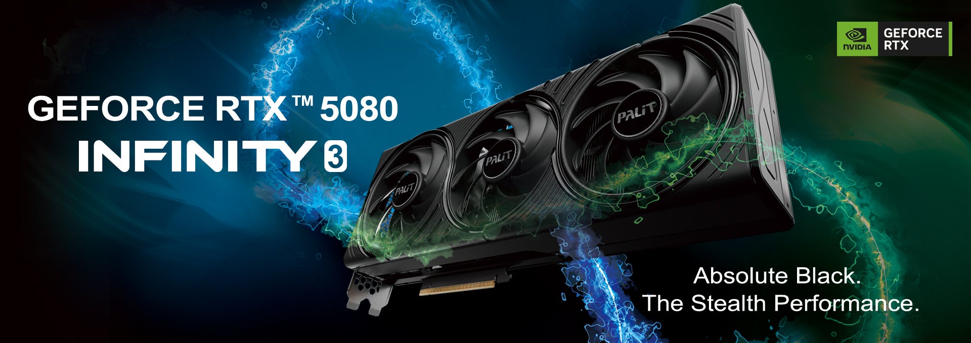 PALIT、NVIDIA® GeForce RTX™ 5080 Infinity 3シリーズグラフィックカードを発表