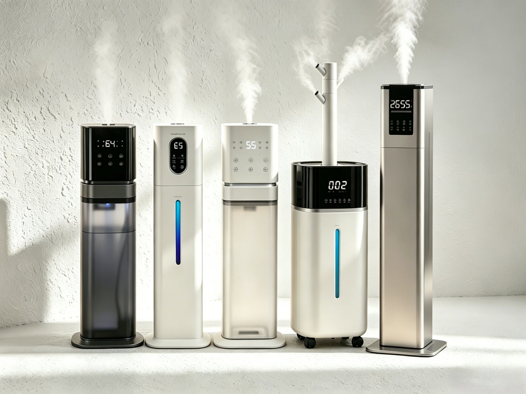 メディア取材向け・KEECOONタワー型から大容量ハイブリッド式まで加湿器の全ラインナップをサンプル提供可能！