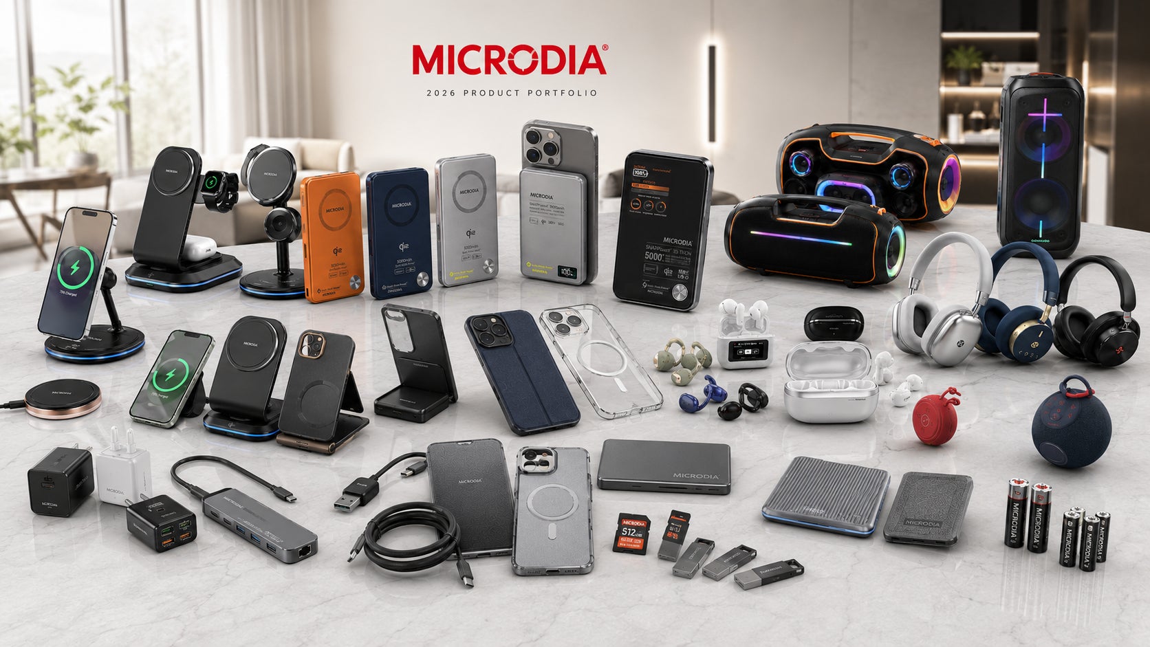 2026年のスマホ充電はどう変わる？MICRODIA新商品で見るUSB-C・ワイヤレス充電時代のモバイルアクセサリ