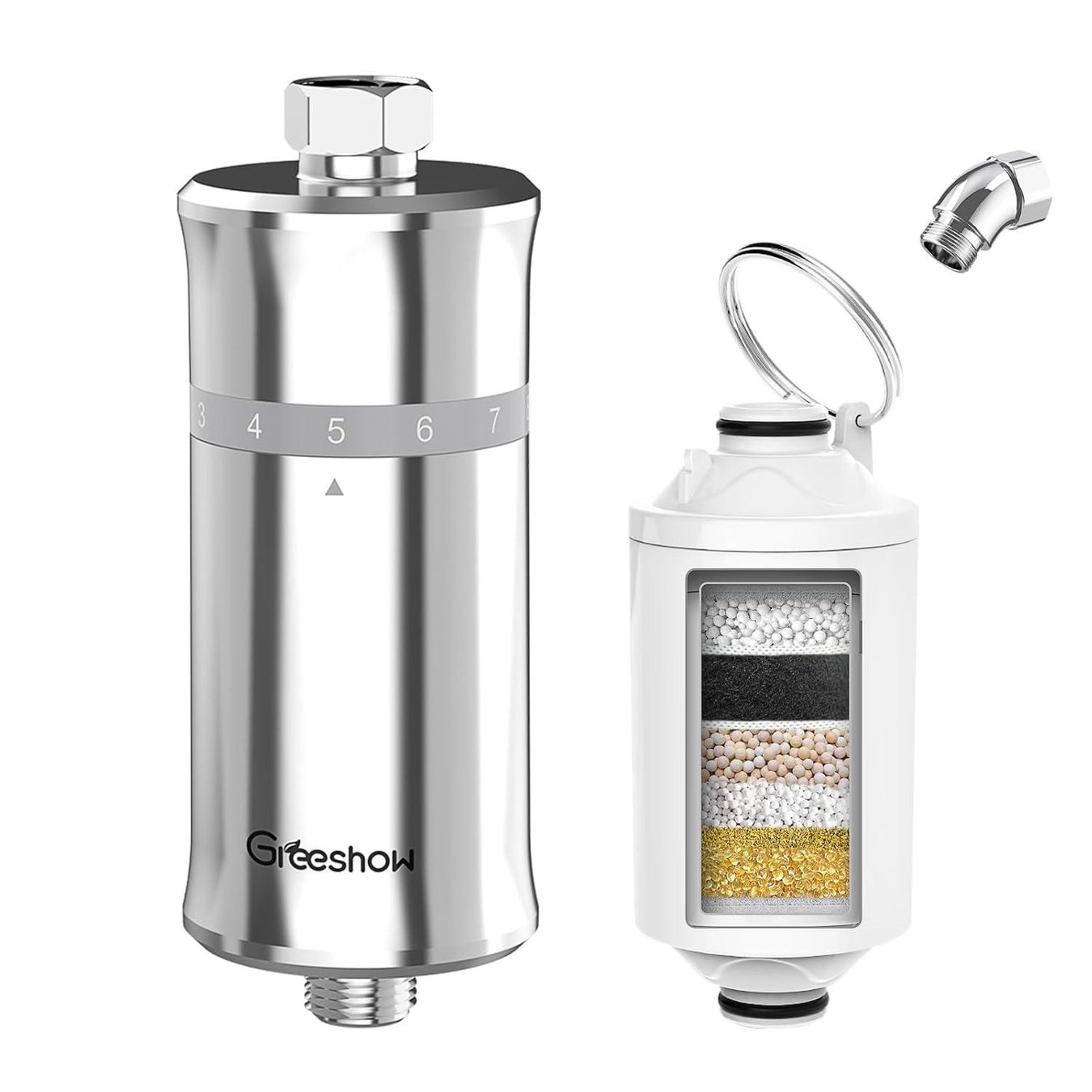 Greeshow 家族の肌に優しいシャワー浄水器 GS-2835A