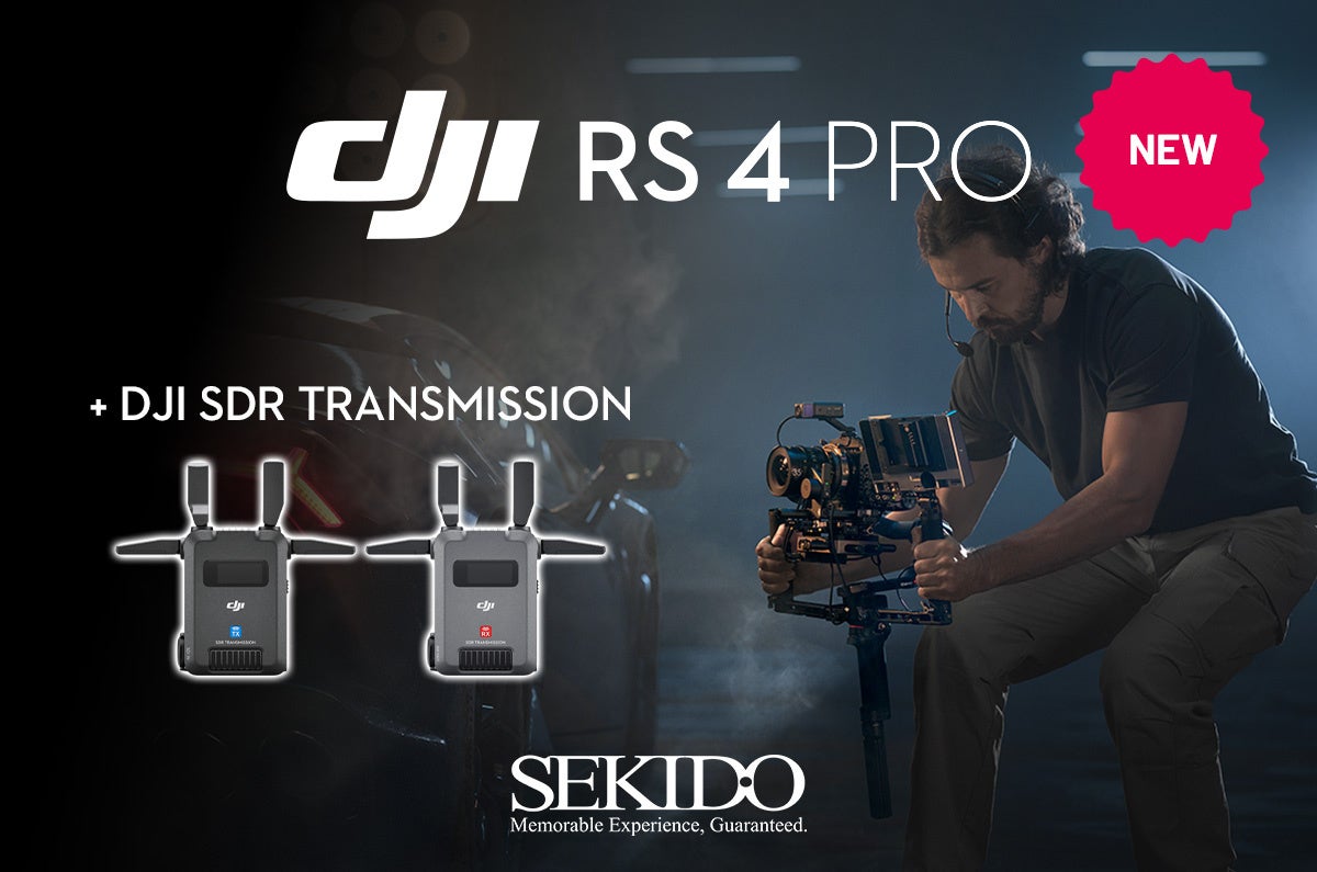 安定したカメラワークと映像伝送を1セットに。「DJI RS 4 PRO コンボ (2026)」新登場