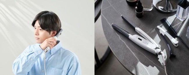 ショート・前髪・毛先のためのプロユース設計。優しく挟んで逃がさない、独自のシルキースムースコーティング搭載。サロン専売『Nobby』から「アレンジアイロン」新発売