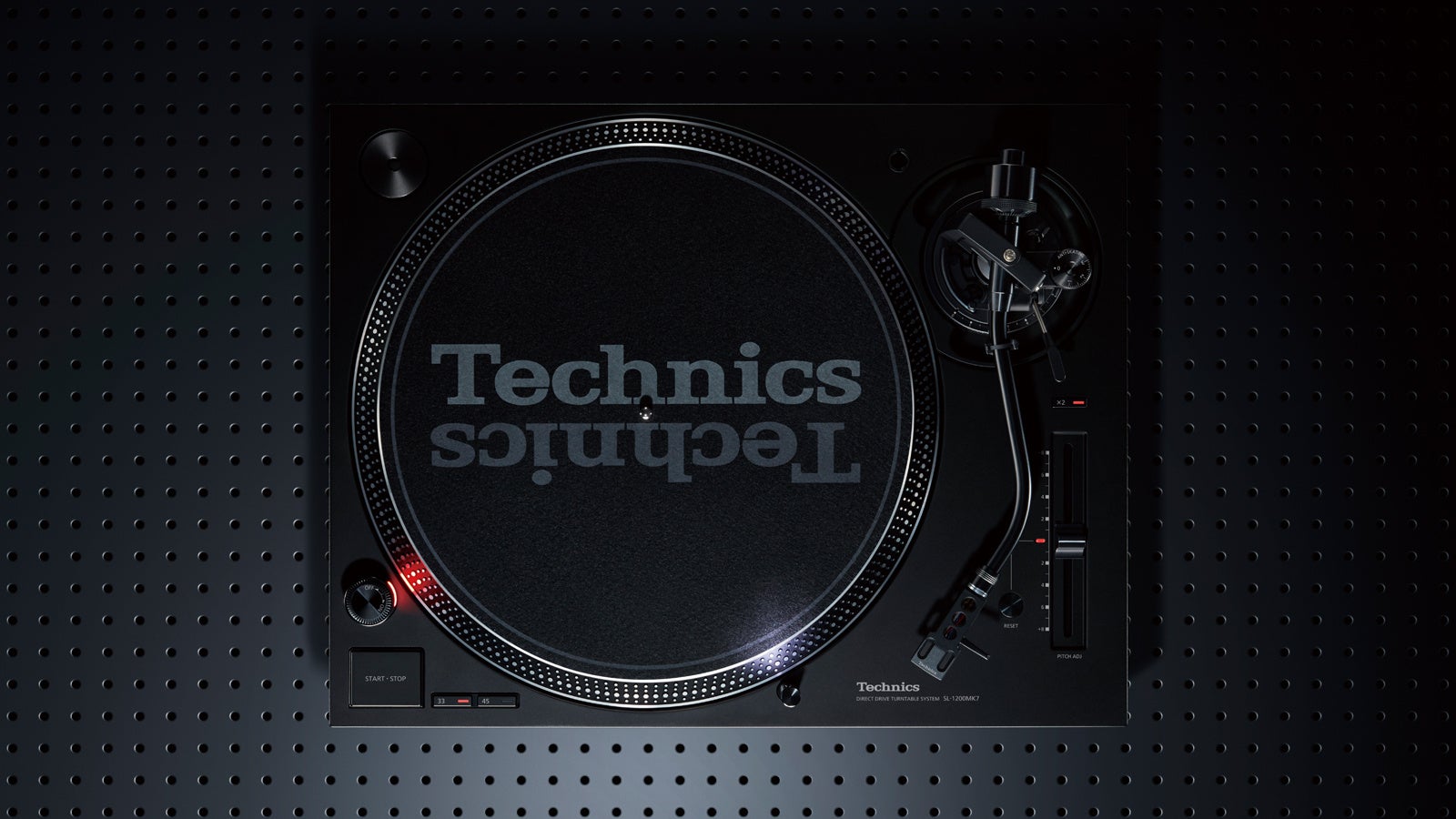 「ダイレクトドライブターンテーブルシステム」SL-1200MK7Wを発売