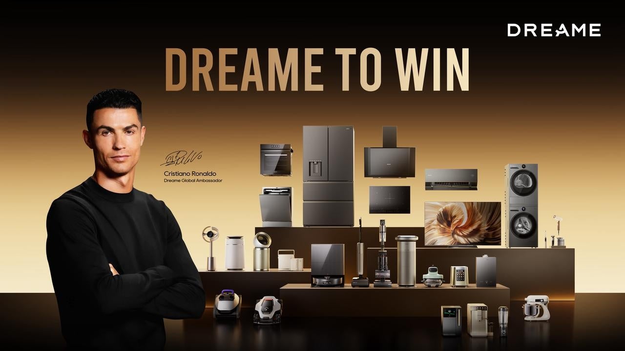 強者同士のアライアンス：Dreame Technology、サッカー界のレジェンド クリスティアーノ・ロナウドを新たなグローバルアンバサダーに起用