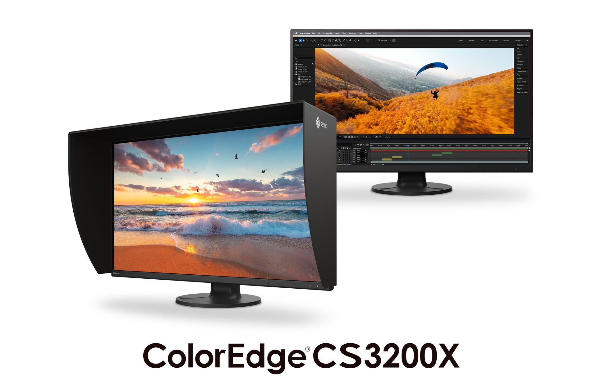 幅広いクリエイティブワークに適した大画面31.5型、4Kカラーマネージメントモニターを発売