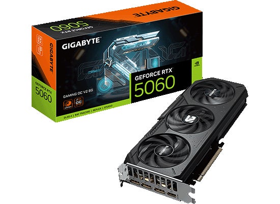 GIGABYTEから、NVIDIA GeForce RTX 5060 トリプルファン搭載オーバークロックグラフィックボード『GV-N5060GAMING OCV2-8GD』を発売