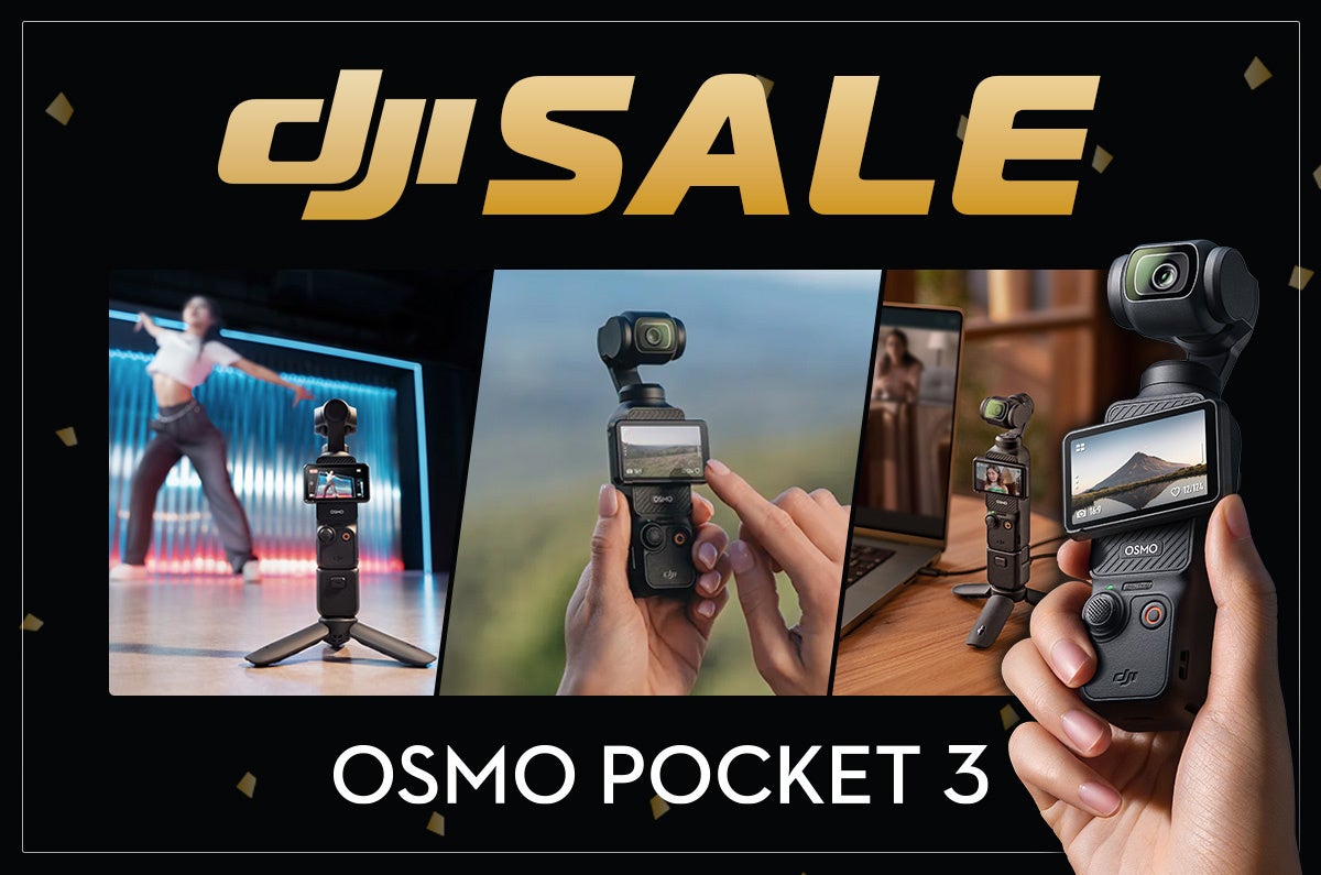Vlogや旅行に最適なジンバルカメラ「DJI Osmo Pocket 3」がセール対象