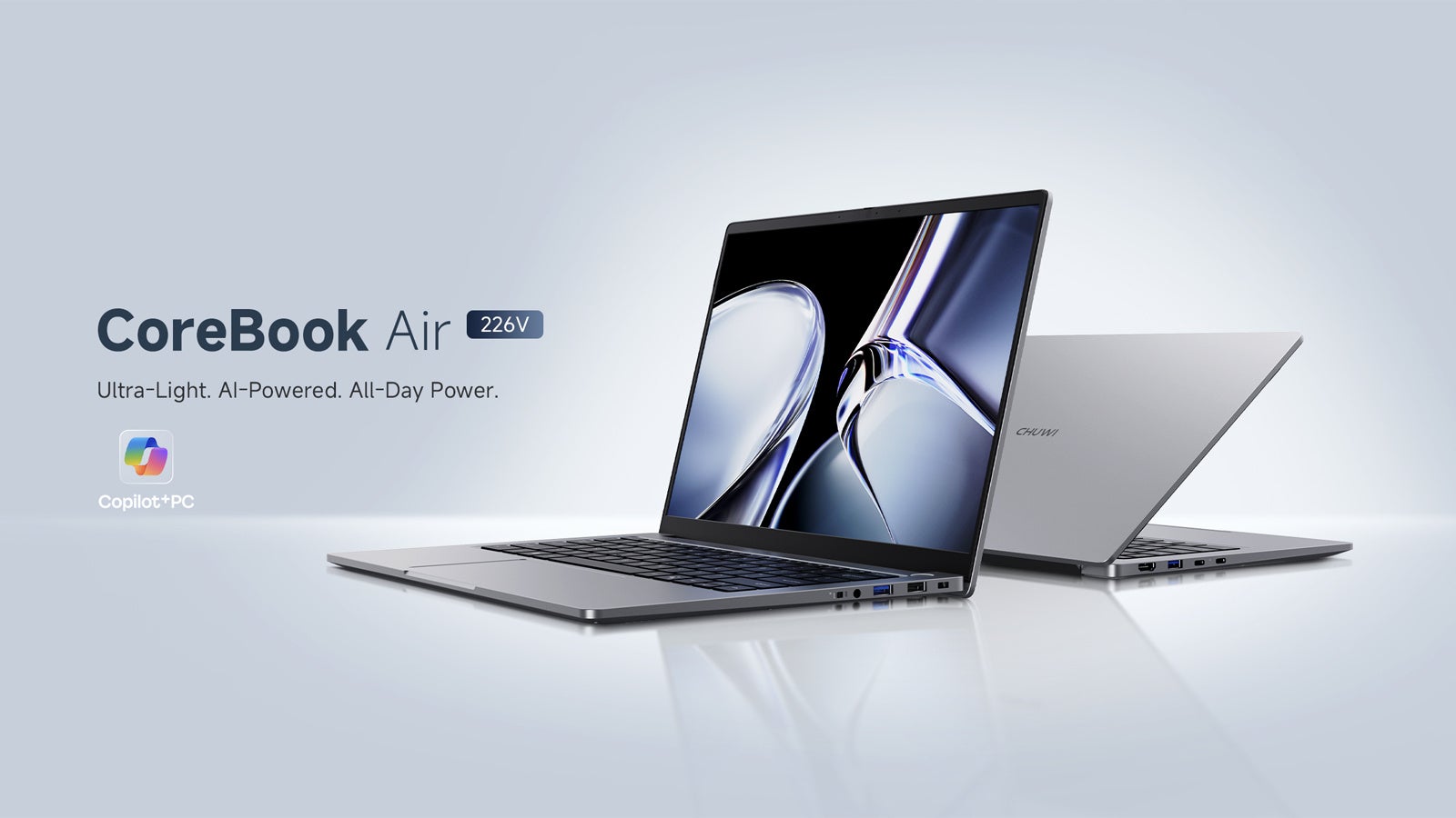CHUWI、Intel Lunar Lake搭載の14型AI PC「CoreBook Air」新発売！2.8K・120Hz液晶＆1.2kg軽量ボディ