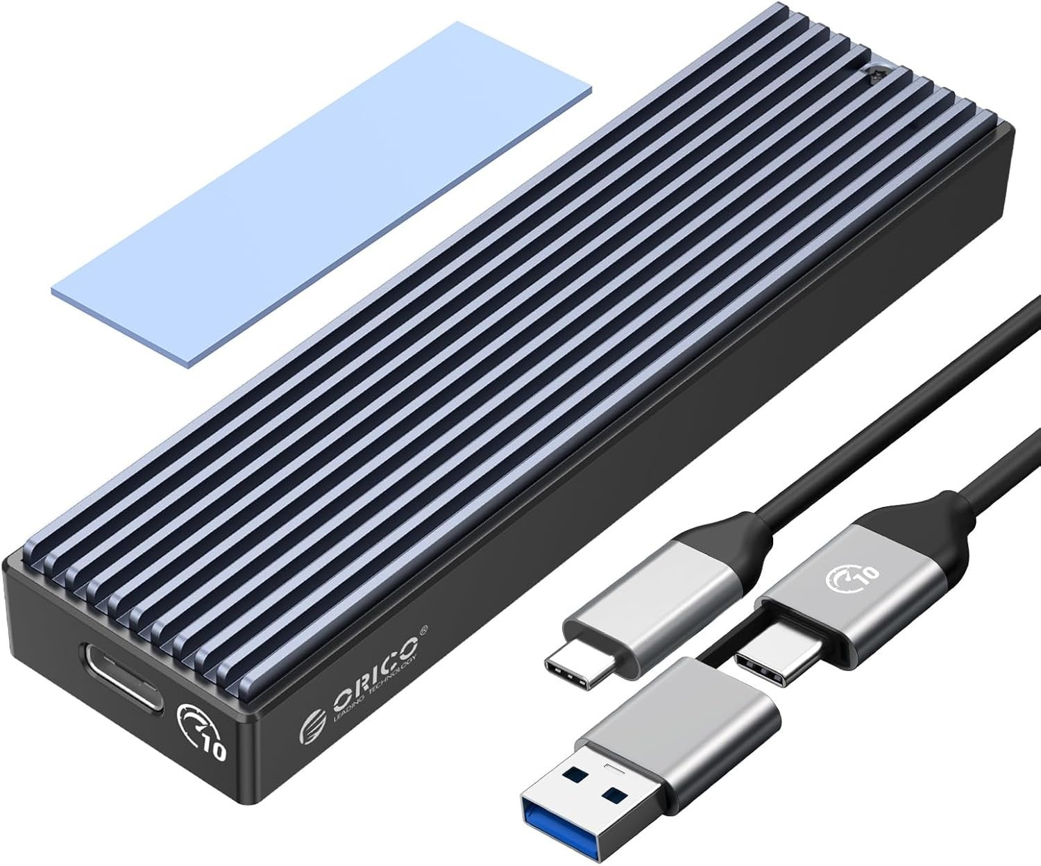 ORICO、NVMe＆SATA両対応のM.2 SSD外付けケースを発表 10Gbps高速転送・最大8TB対応・UASPサポート・アルミ冷却設計