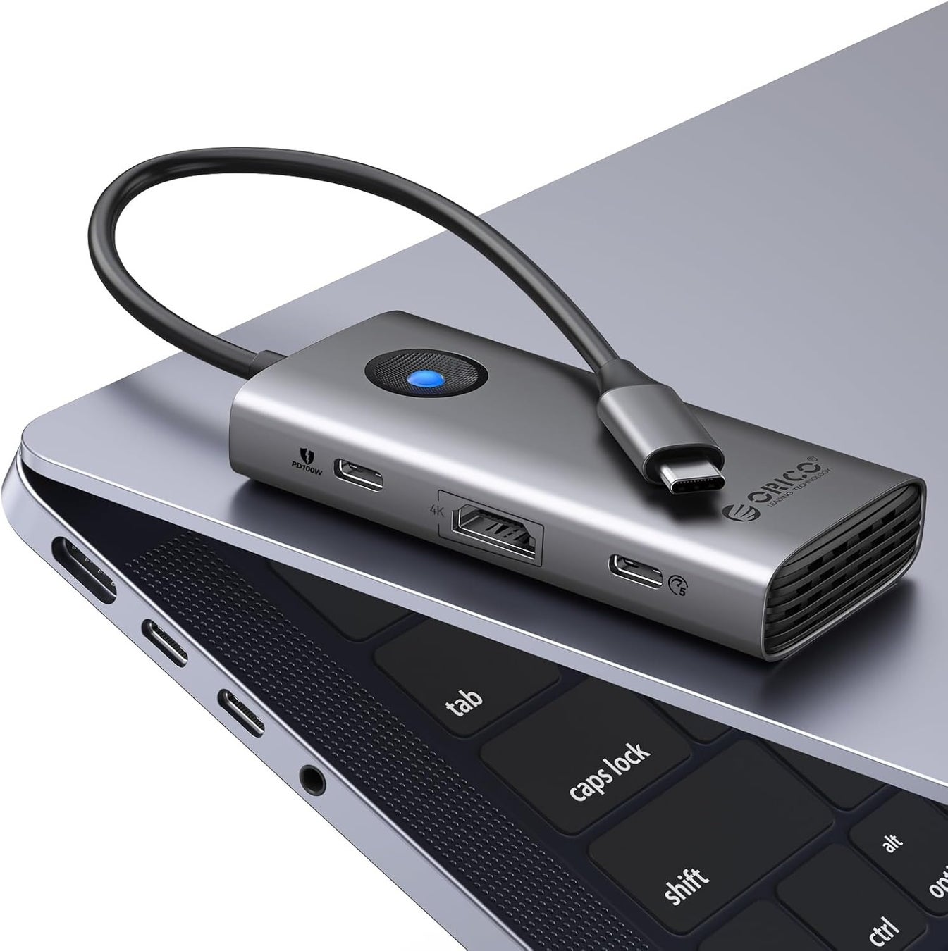 🔹 ORICO、6-in-1 USB-Cハブを発表⚡ 4K@30Hz出力・100W PD充電・5Gbps高速転送を1台に集約
