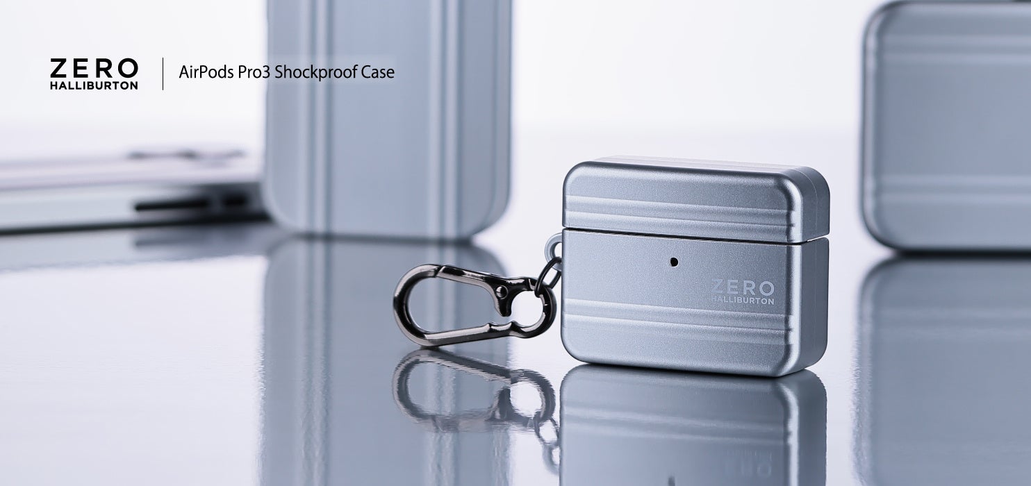 【ZERO HALLIBURTON×UNICASE】ゼロハリバートンの象徴であるアタッシェケースをモチーフにしたAirPods Pro 3 対応ケース販売開始