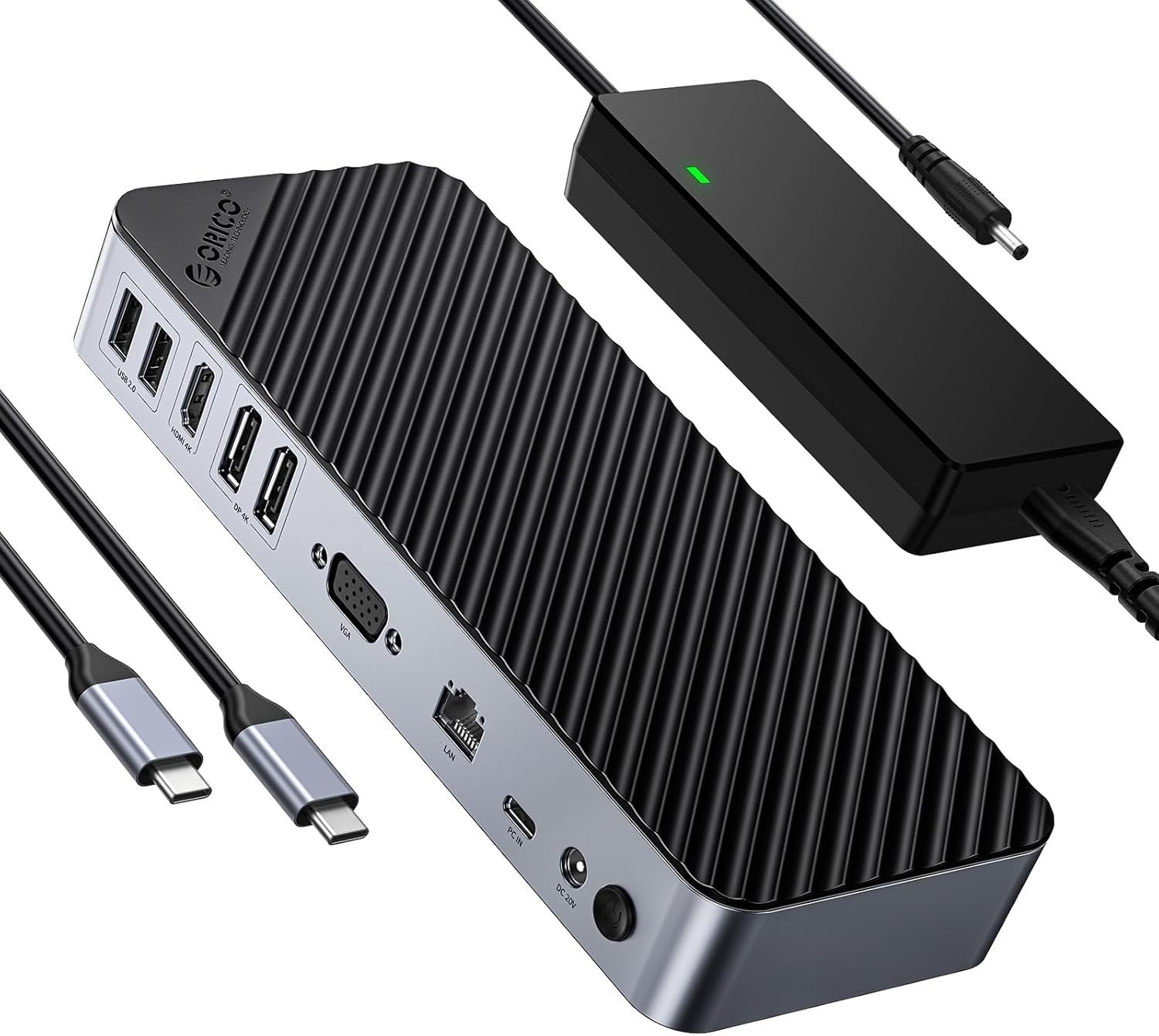 🔹 ORICO、20-in-1 多機能USB-Cドッキングステーションを発表⚡ 最大4画面出力・10Gbps転送・60W PD充電・ギガビットLANを1台に集約