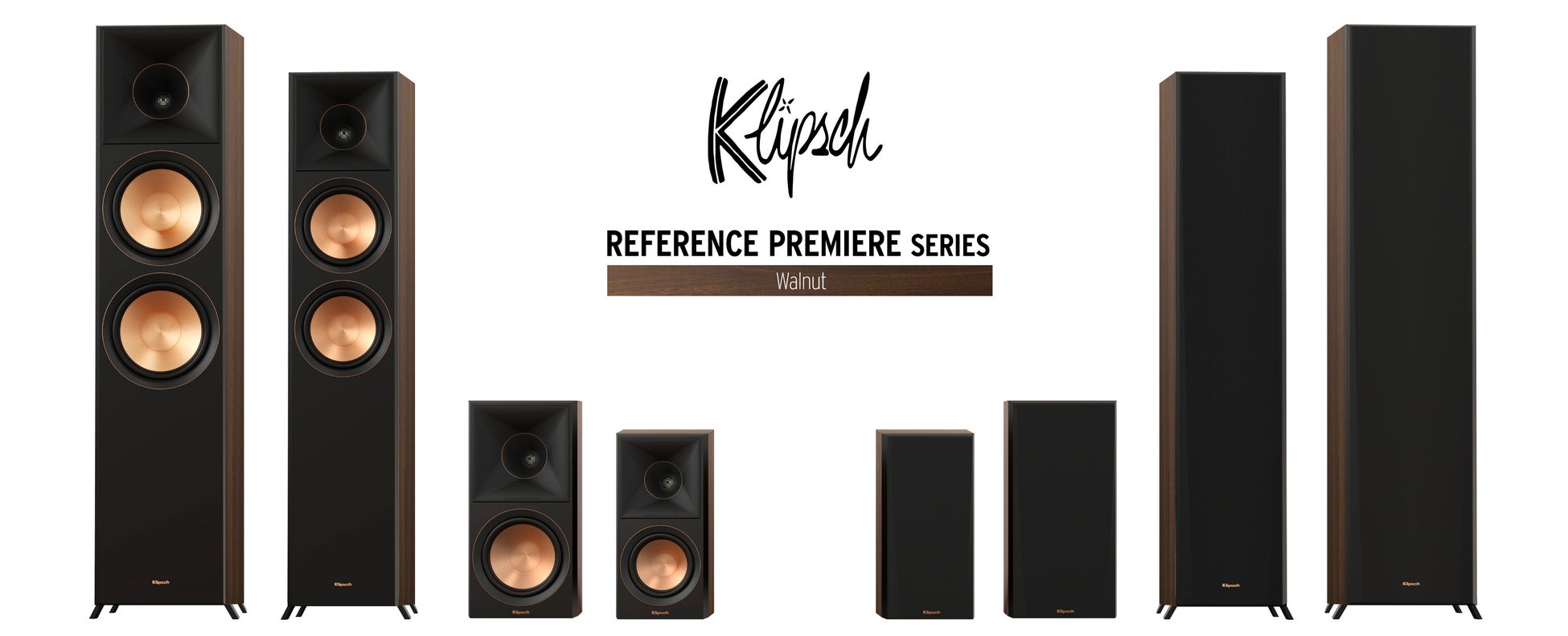 【ティアック公式オンラインストア限定】Klipsch Reference Premiere シリーズスピーカーに、新色〈ウォルナット〉追加