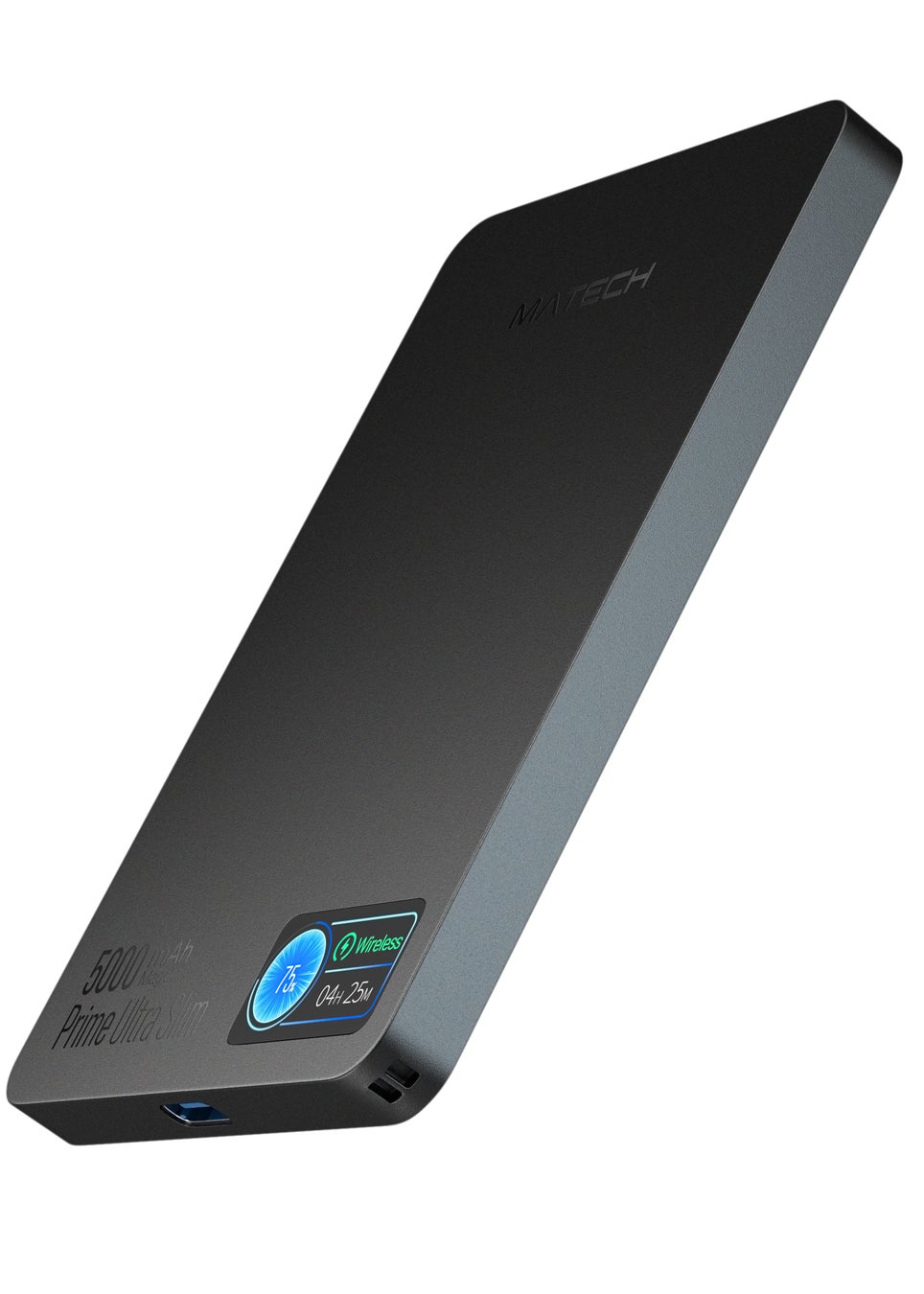 【MATECH】世界最薄クラス 6.9mmのQi2対応モバイルバッテリー「MagOn Prime Ultra Slim 5000」新登場