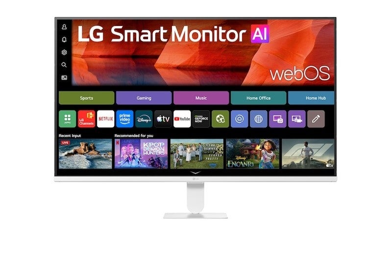 webOS搭載で、仕事でもプライベートでも活躍する「LG Smart Monitor」シリーズ　31.5インチ フルHD解像度120Hz対応モニター「32U501SB-W」を7月上旬より発売
