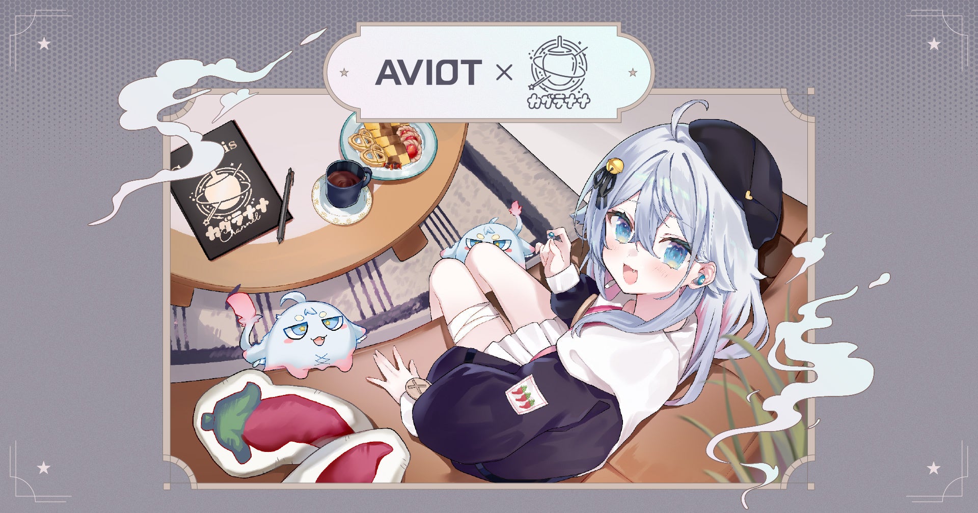 【AVIOT】AVIOT ×『カグラナナ』コラボ完全ワイヤレスイヤホンが発売決定！本日6月25日(木)より予約開始