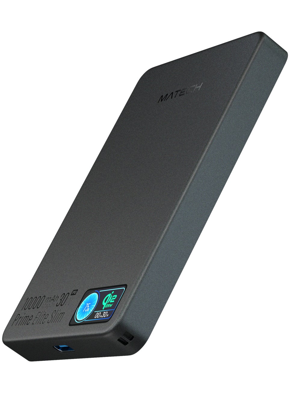 【MATECH】世界最薄クラス10.8mm・Qi2.2対応25Wワイヤレス充電を搭載した10,000mAhモバイルバッテリーを新発売