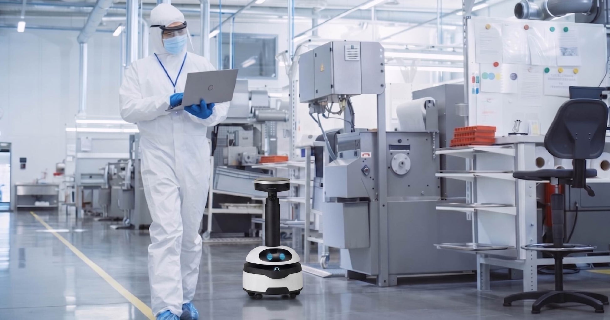 点検ロボット「ugo mini」、ISOクラス4クリーンルームでの運用適合を確認