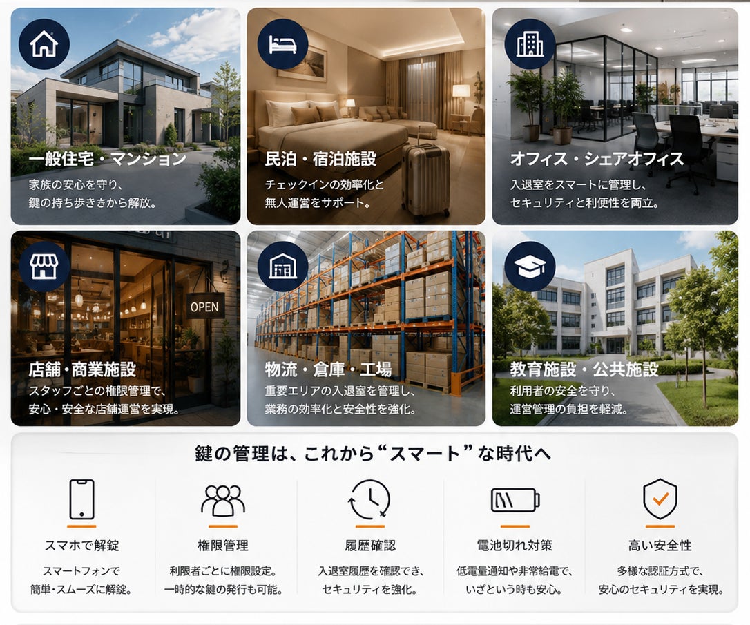 Chatlock、スマートロック・電子錠を中心としたアクセス管理ソリューション事業の強化に向け企業体制を刷新。本社を東京都中央区へ移転
