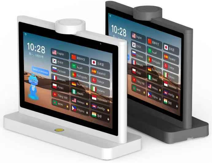「両面ディスプレイ型AI翻訳機」を販売開始