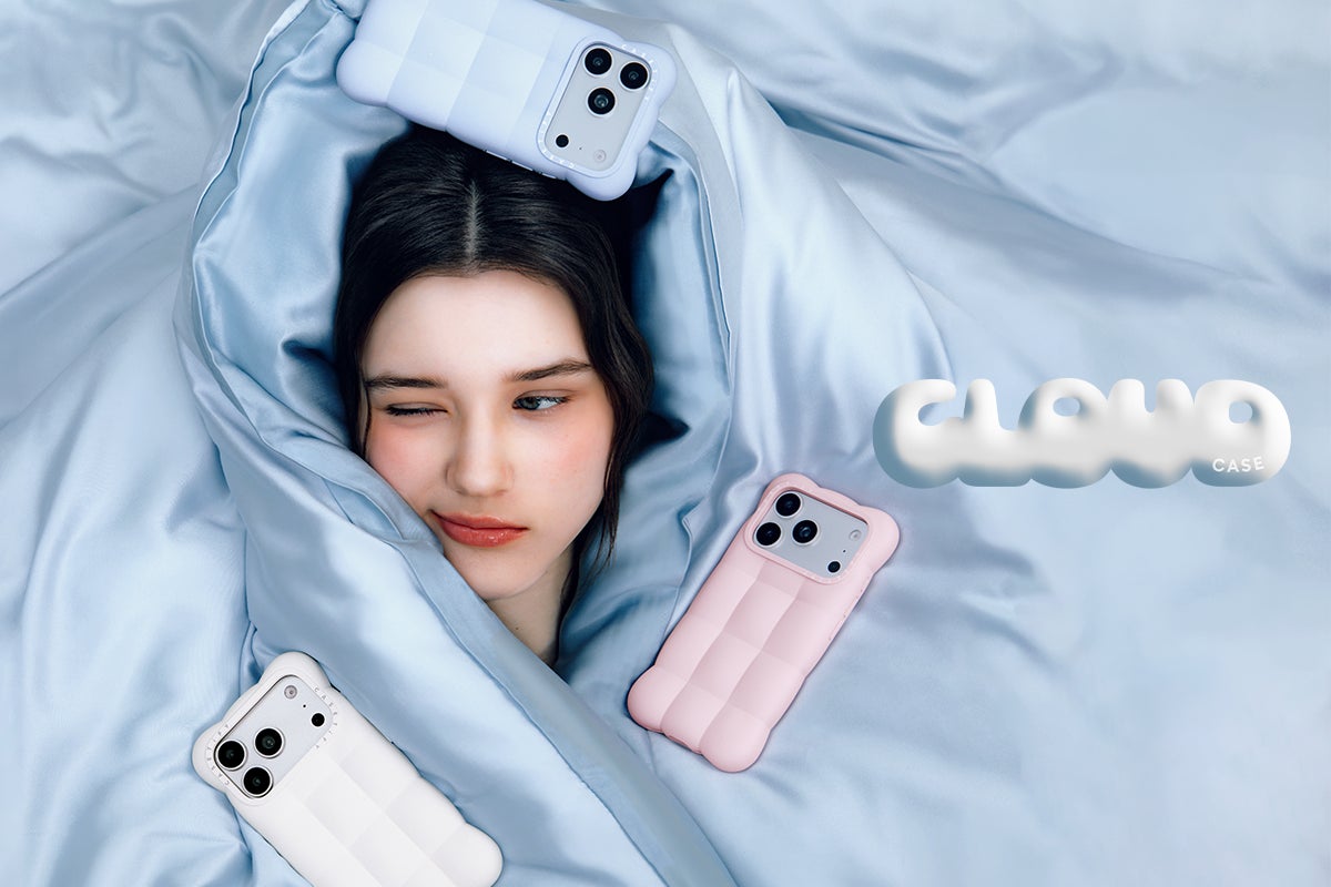 【CASETiFY】CASETiFY、新作3Dスマホケース「Cloud Case by CASETiFY™」を発売。雲のようなふんわりフォルムと保護性能を兼ね備えた新シリーズが登場