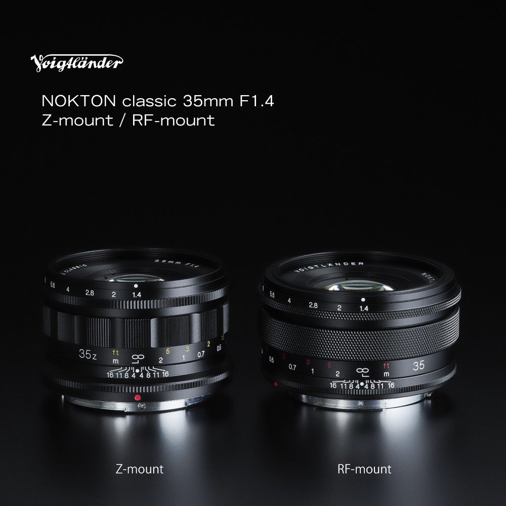 フォクトレンダー クラシックレンズの描写を現代の技術で再現。 NOKTON classic 35mm F1.4 Zマウント RFマウントを発売 ＜コシナ＞