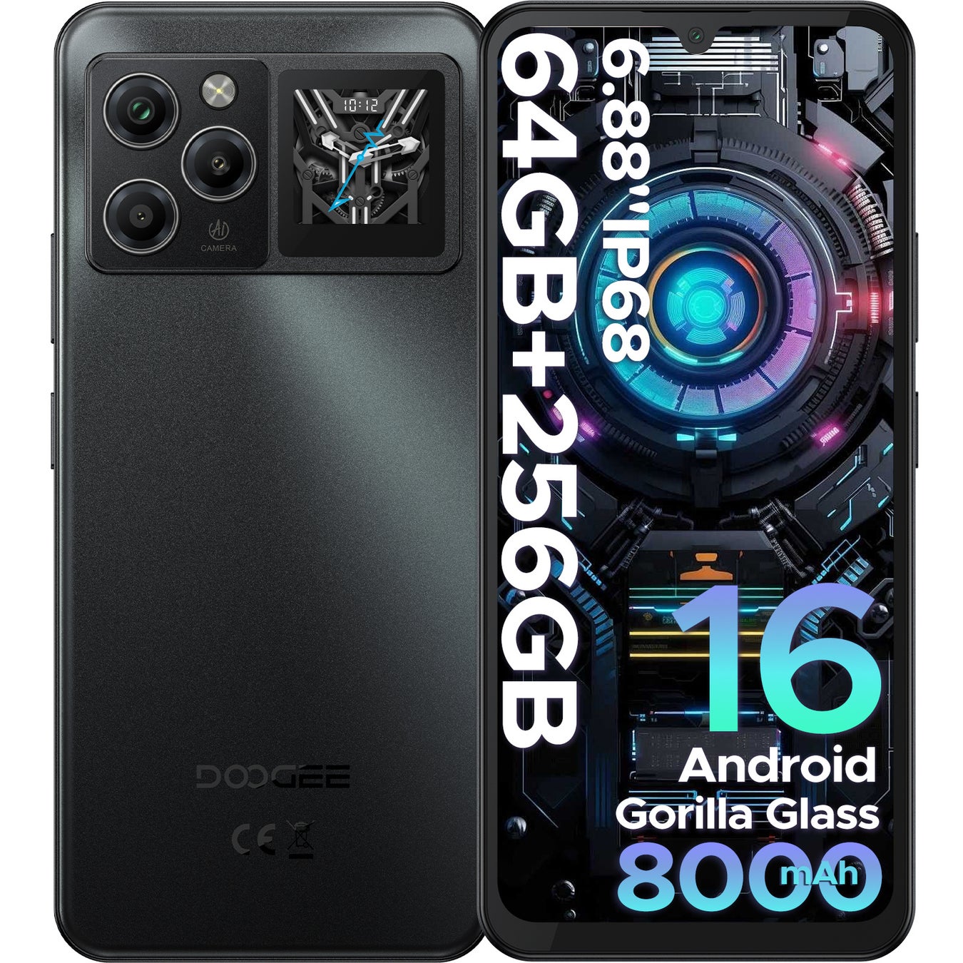 【楽天市場7月新発売】防水・耐衝撃スマホ DOOGEE M30PRO 通常71,900円→35,950円の発売記念50％OFF！楽天お買い物マラソン×0・5のつく日ポイントアップで、今だけ圧倒的にお得