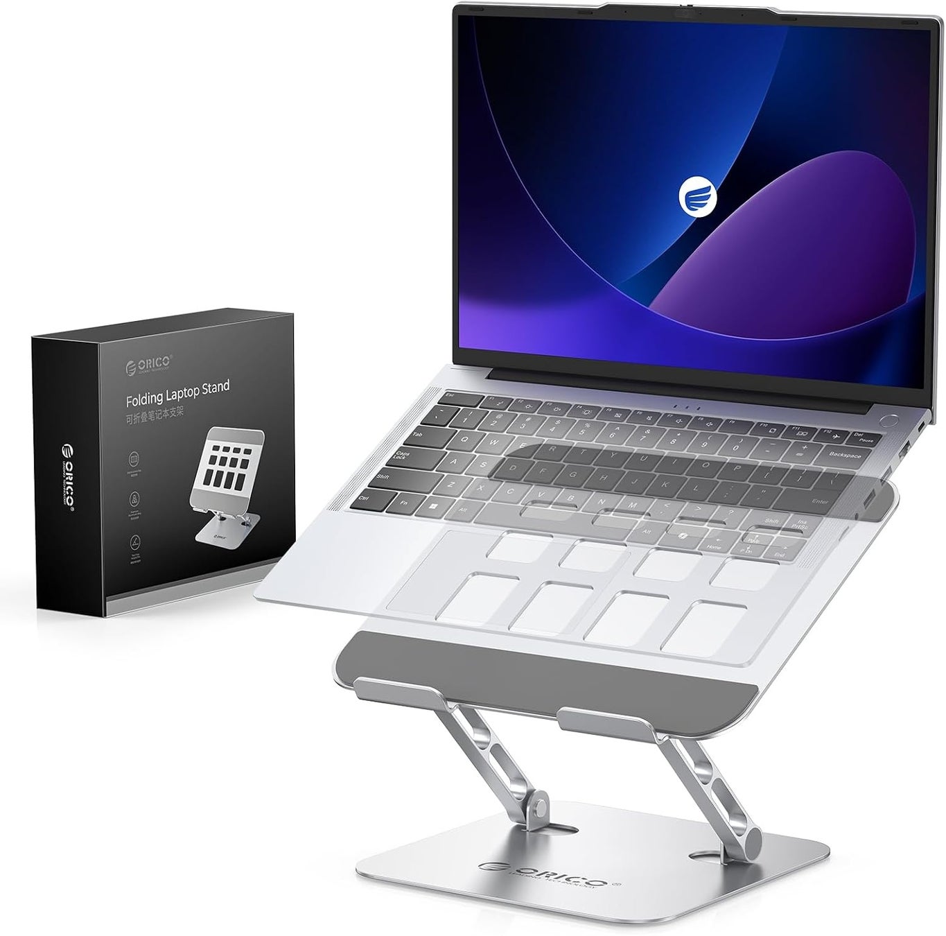 ORICO、高さ無段階調整可能なエルゴノミクスノートPCスタンドを発表——13〜17インチ対応・5kg耐荷重・放熱設計・折りたたみ式