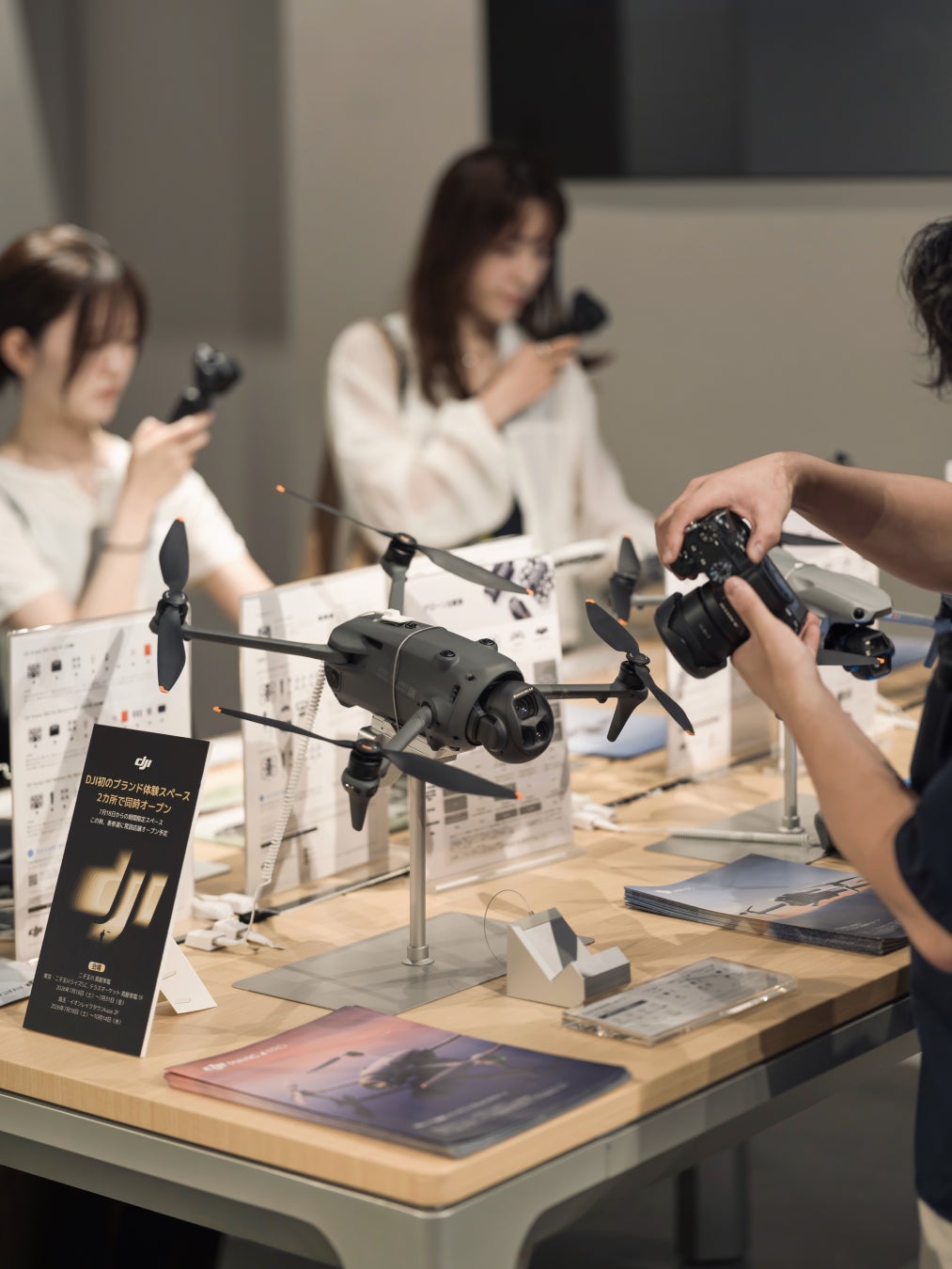 新たなDJIブランド体験スペースが蔦屋家電＋・イオンレイクタウンで同時オープン。記念イベント「DJI 夏のクリエイターカーニバル」が大盛況のうちに閉幕