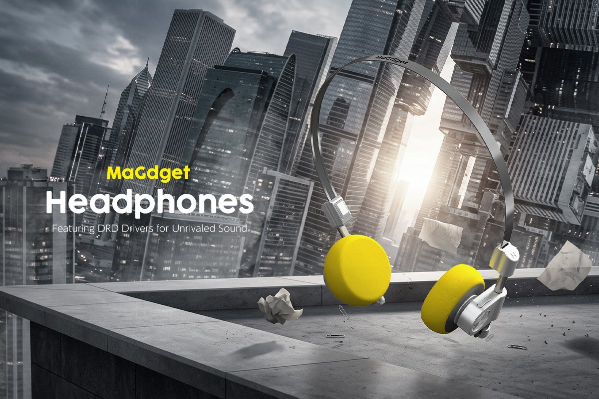 【支援総額500万円突破】1980sデザイン×令和の最新音響『MaGdget Headphones』、トップガジェットYouTuber「ワタナベカズマサ」「家電彼女」による詳細レビュー動画が公開！