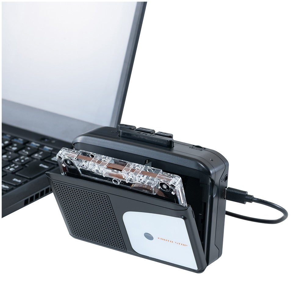 カセットテープの音声をPCに保存できるポータブルプレイヤー「UCP-CA001」を発売