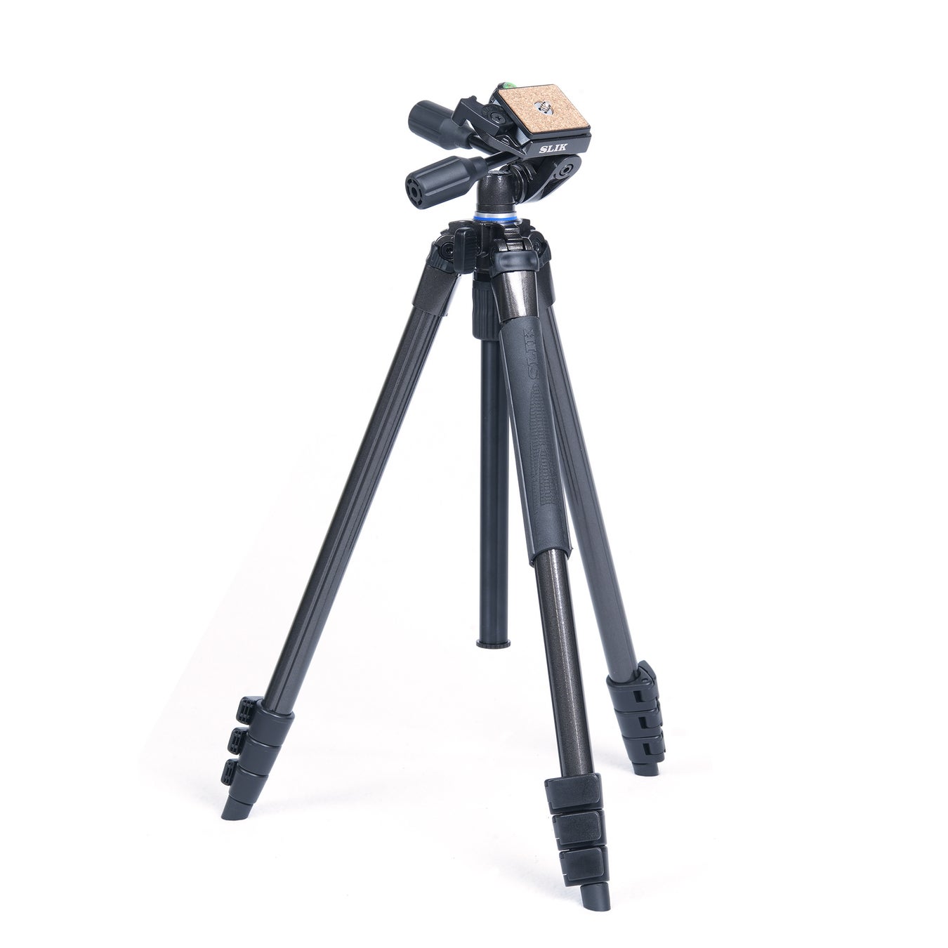 安定性を高める、水準器内蔵ポータブルなアルミニウム製三脚「DWARF Mini Hydraulic Tripod」
