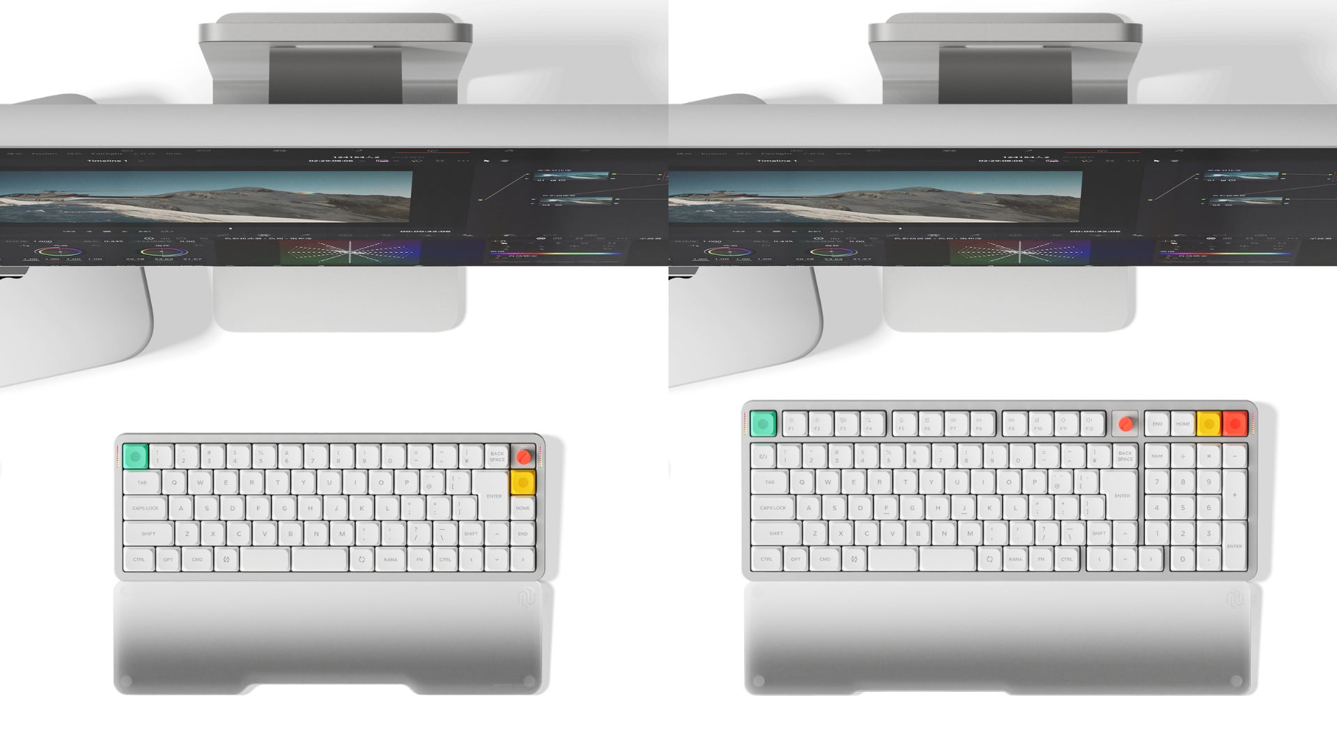 薄型でスムーズなタイピング体験、三陽合同会社がNuPhy の「Air65 V3 」シリーズ＆「Air100 V3 」シリーズの販売を開始