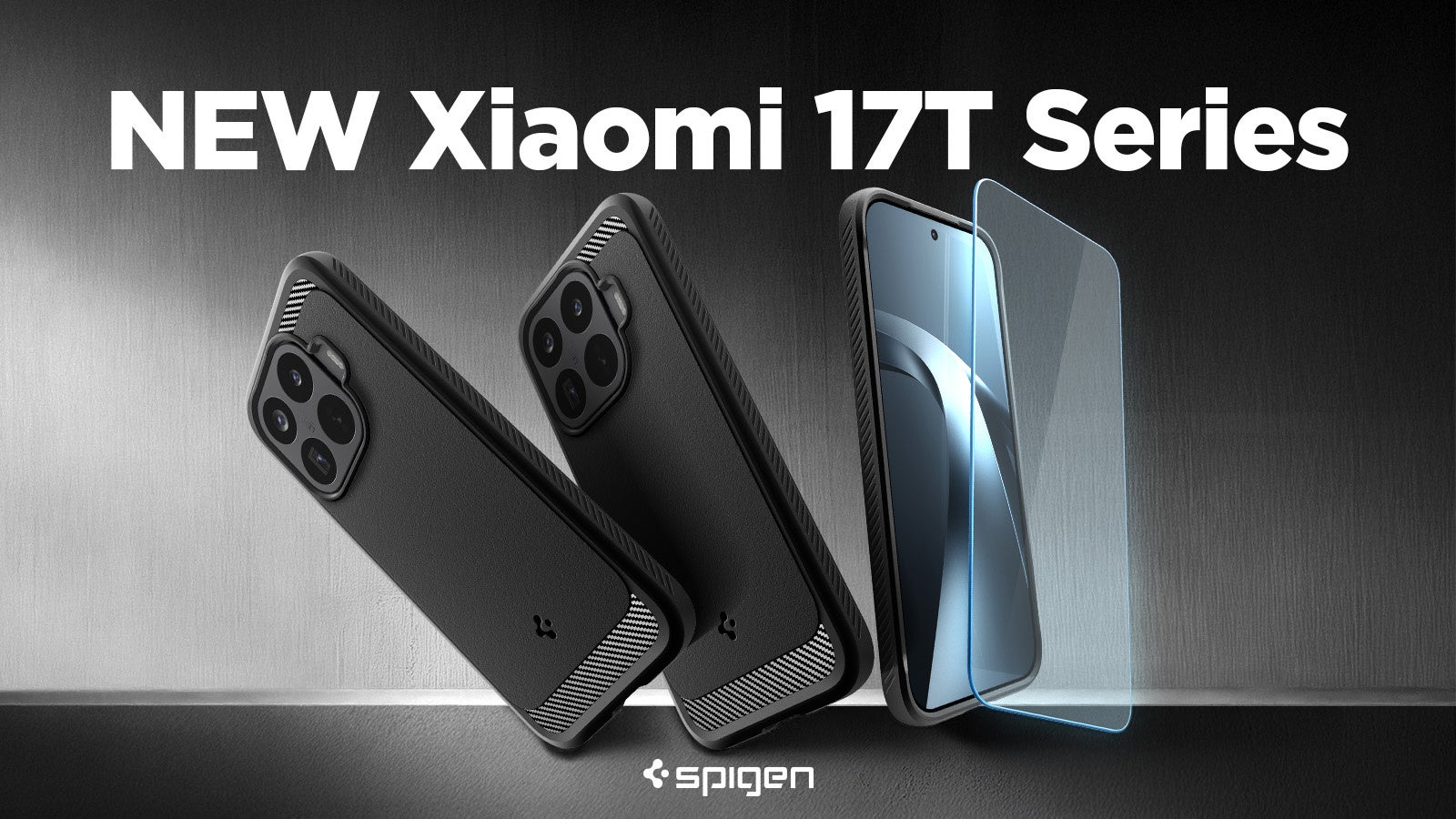 【Spigen】新発売！Xiaomi 17Tシリーズの専用ケースとガラスフィルムがAmazon及び楽天にて発売開始！