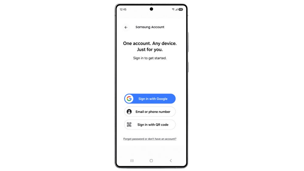 毎日の暮らしをひとつにつなぐ「Samsungアカウント」