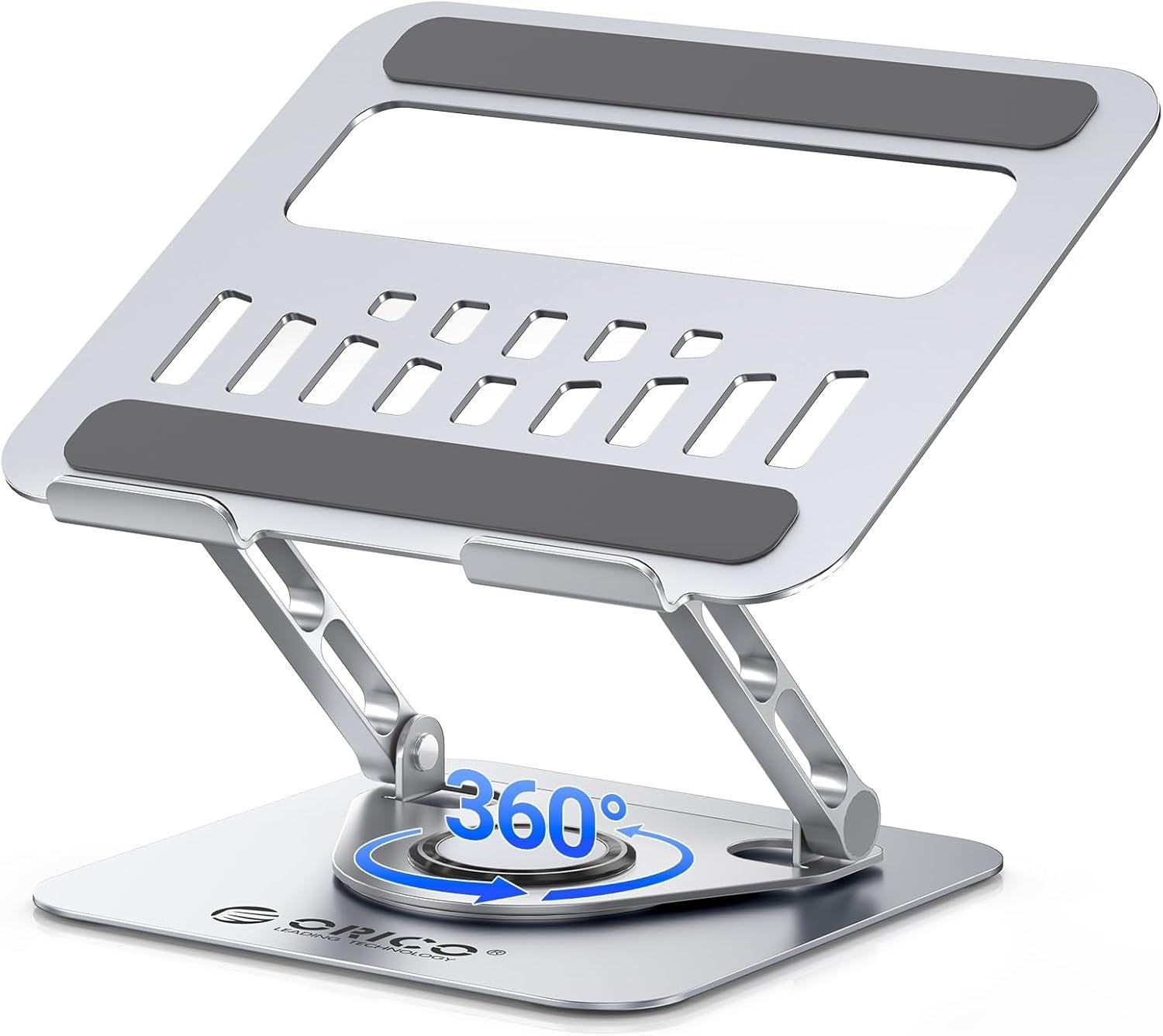 ORICO、360°回転＆エルゴノミクス設計ノートPCスタンドを発表——耐荷重5kg・13〜17.3インチ対応・アルミ合金構造・折りたたみ式でデスク環境を快適に