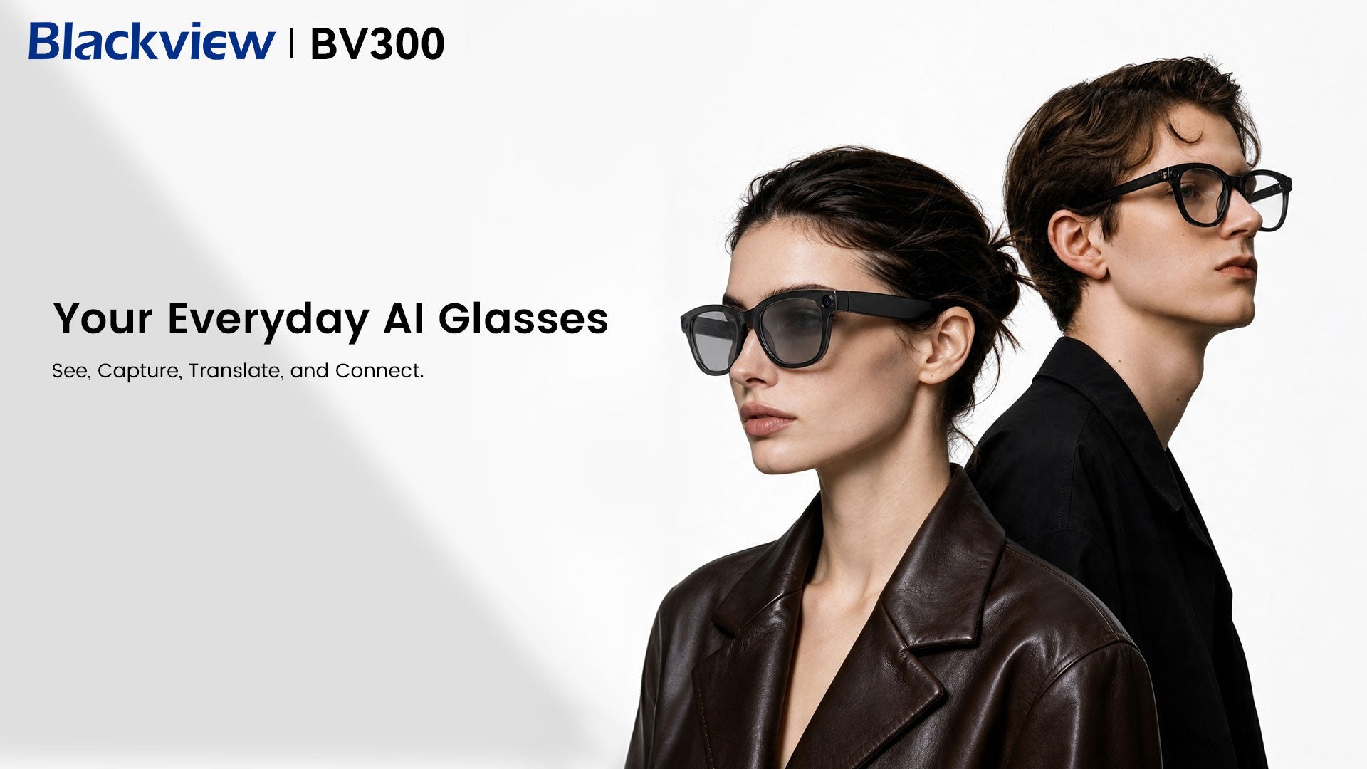 Blackview、AIスマートグラス「BV300」を発売！AI音声アシスタント・最大80言語のリアルタイム翻訳に対応