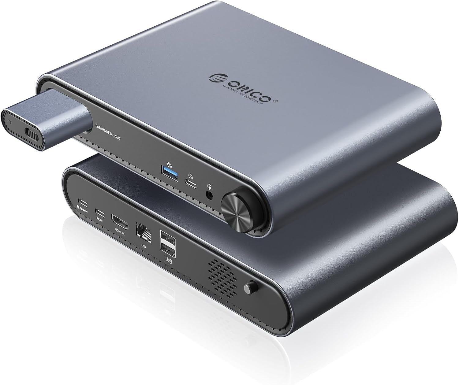 ORICO、USB-Cドック＋M.2 SSD一体型2-in-1ハブを発表。10-in-1・最大8TB・デュアル4K・PD100W・強力冷却搭載。