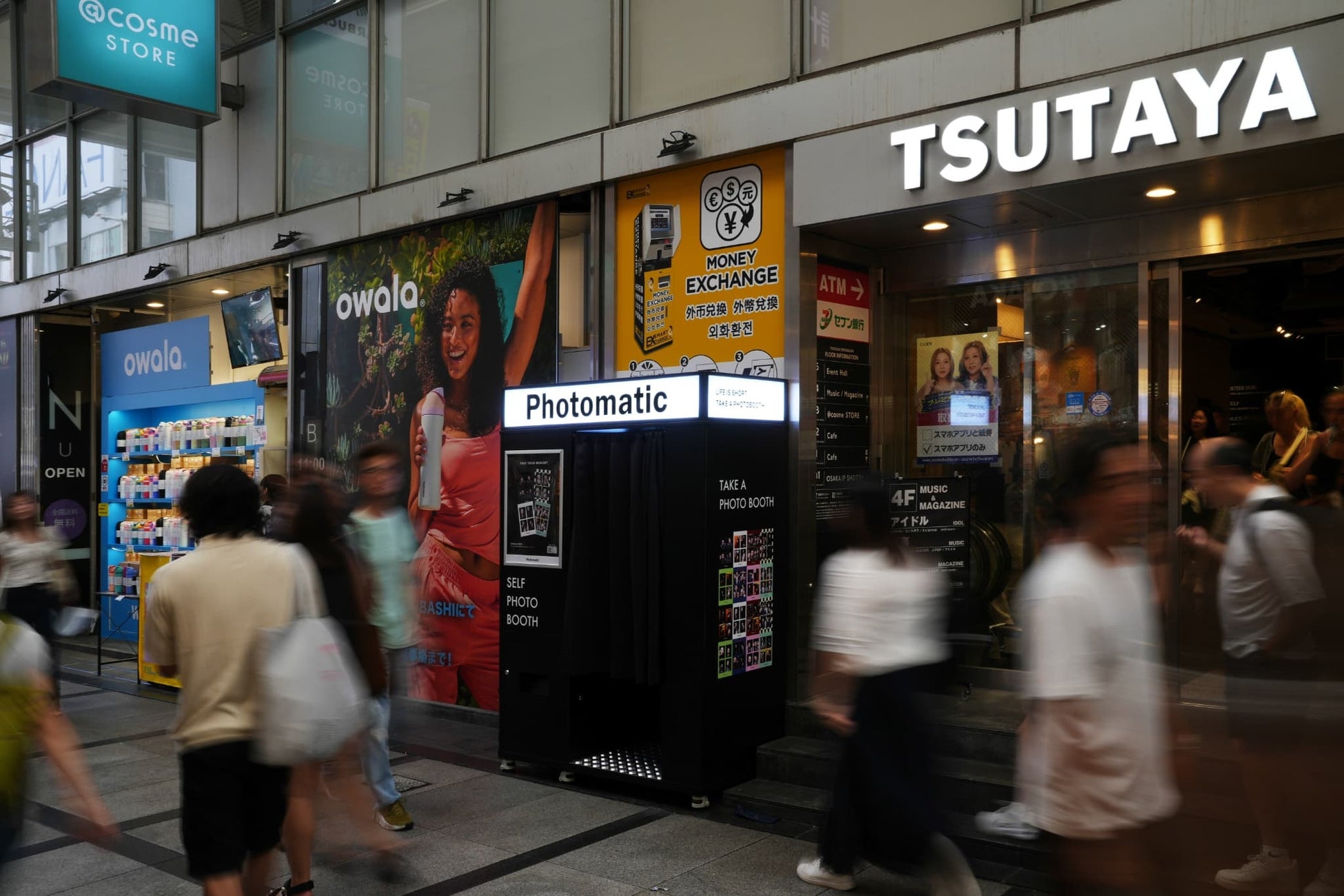 大阪 道頓堀 戎橋にPhotomaticのセルフフォトブースが期間限定で登場