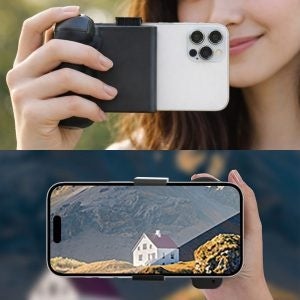 【新商品】わずか60g！自撮り棒禁止エリアでも簡単セルフィー＆集合写真が撮れる「ワンハンドシャッター」が新登場