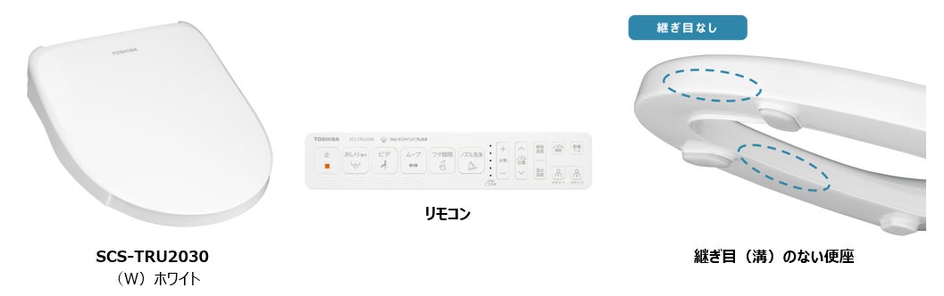 リモコンで便座ふたを開閉できる貯湯式温水洗浄便座を発売