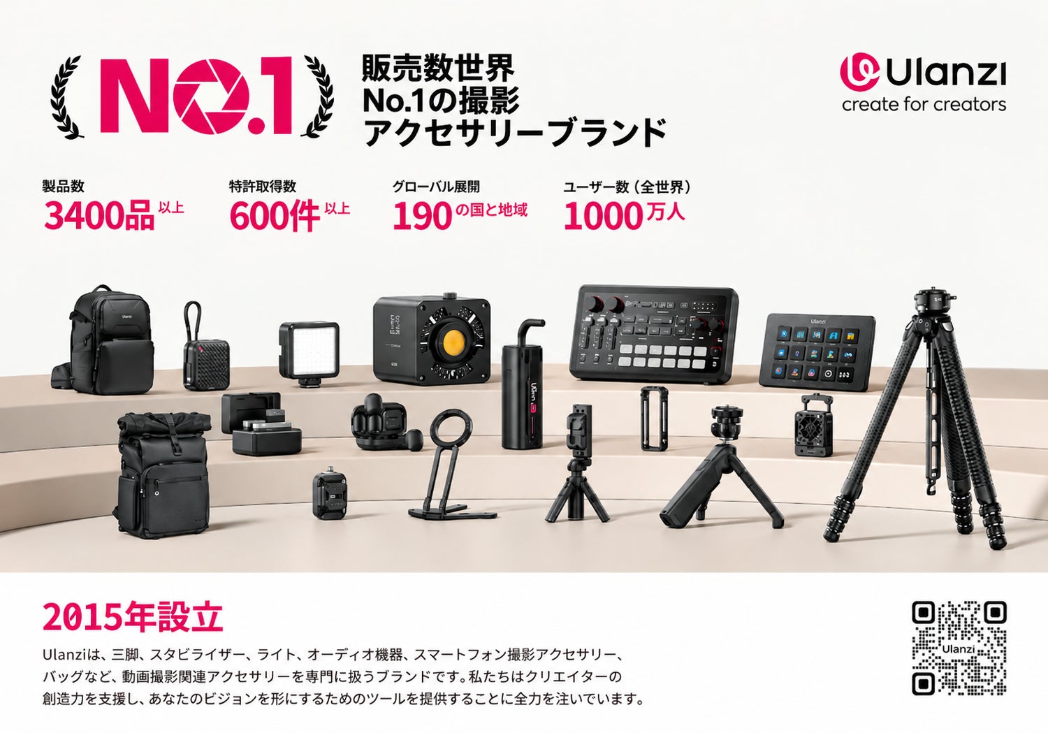 『ガジェット展示会2026秋 Supported by Ulanzi』開催！スマホ撮影からデスク環境まで、注目の新製�品を多数展示